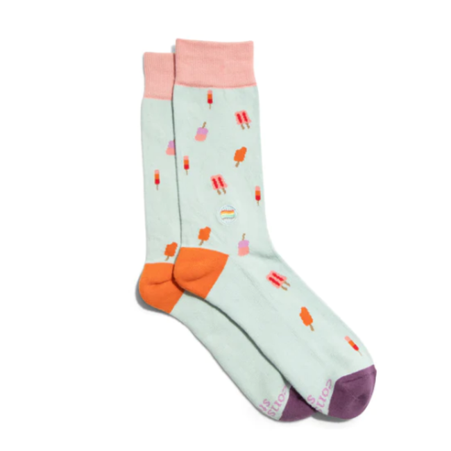 Crew Socks That Save LGBTQ Lives - Popsicles