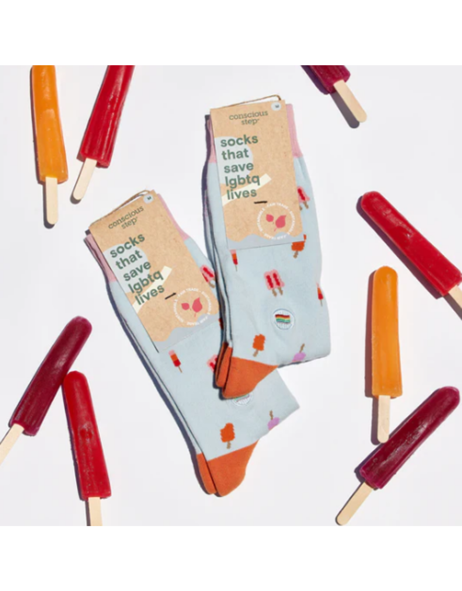 India Crew Socks That Save LGBTQ Lives - Popsicles