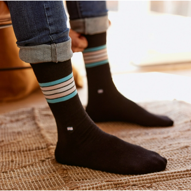 Crew Socks That Save LGBTQ Lives - Trans Stripe