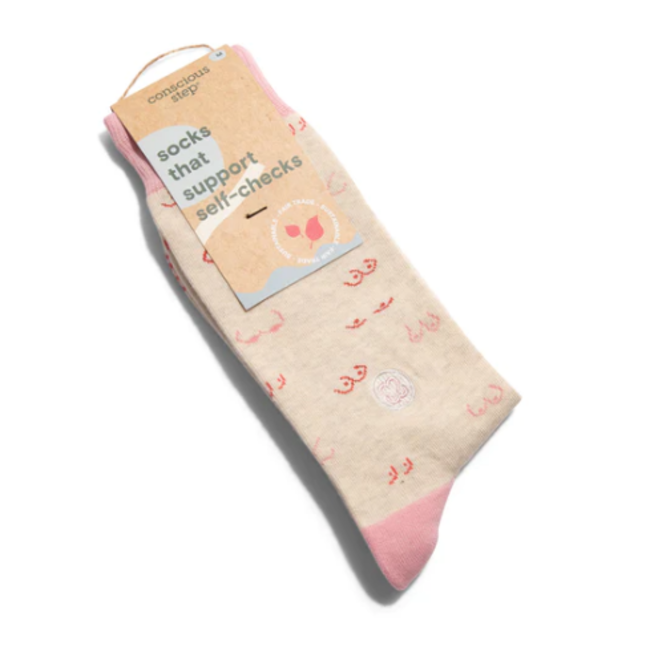 Crew Socks That Support Self-Checks - Boobs