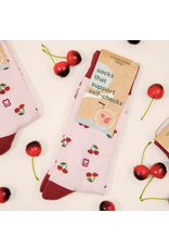 India Crew Socks That Support Self-Checks - Cherries