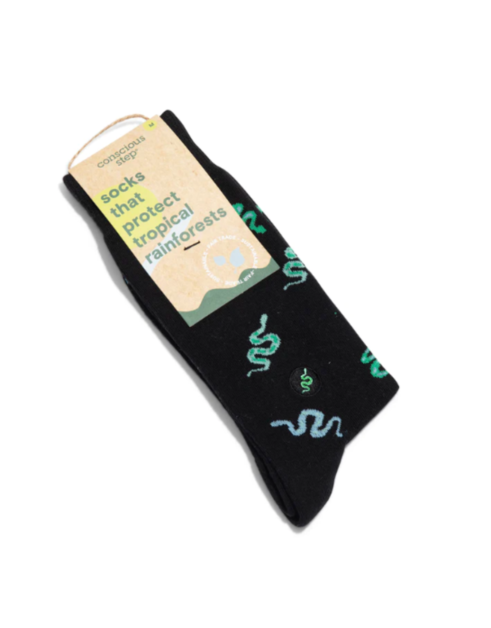 India Crew Socks That Protect Tropical Rainforests - Snakes