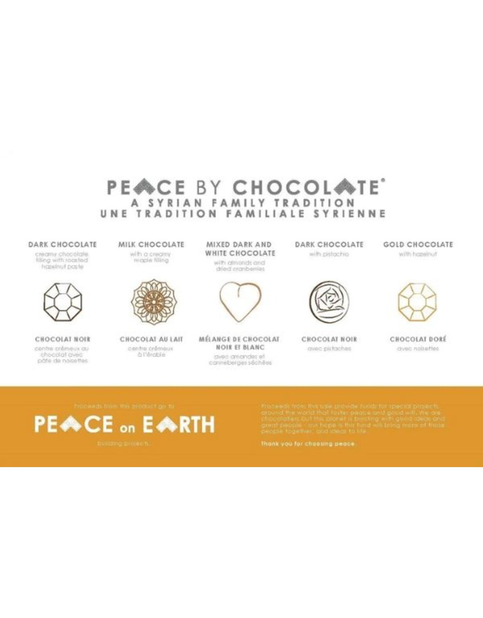 Peace by Chocolate - Valentine's Day 15pc Assortment