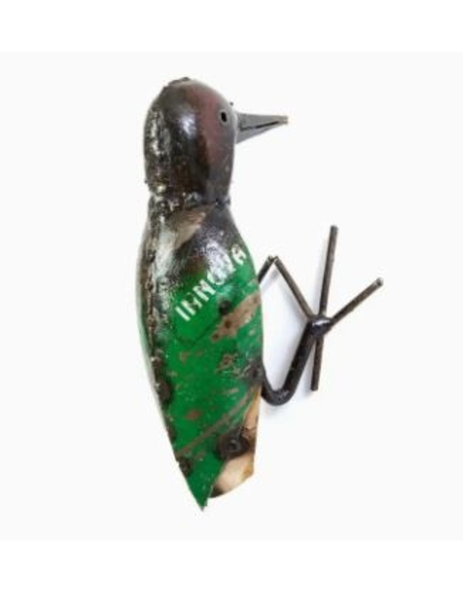 Zimbabwe Recycled Oil Drum Hanging Woodpecker, Zimbabwe