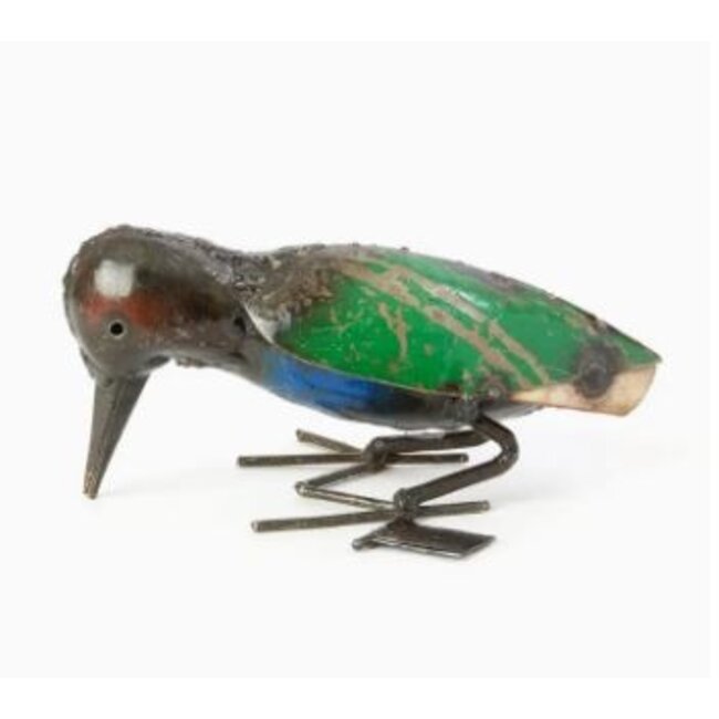 Recycled Oil Drum Hanging Woodpecker