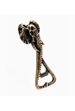 South Africa Elephant Trunk Brass Bottle Opener
