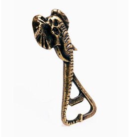 South Africa Elephant Trunk Brass Bottle Opener