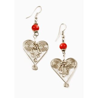Kenya Tender Heart Earrings