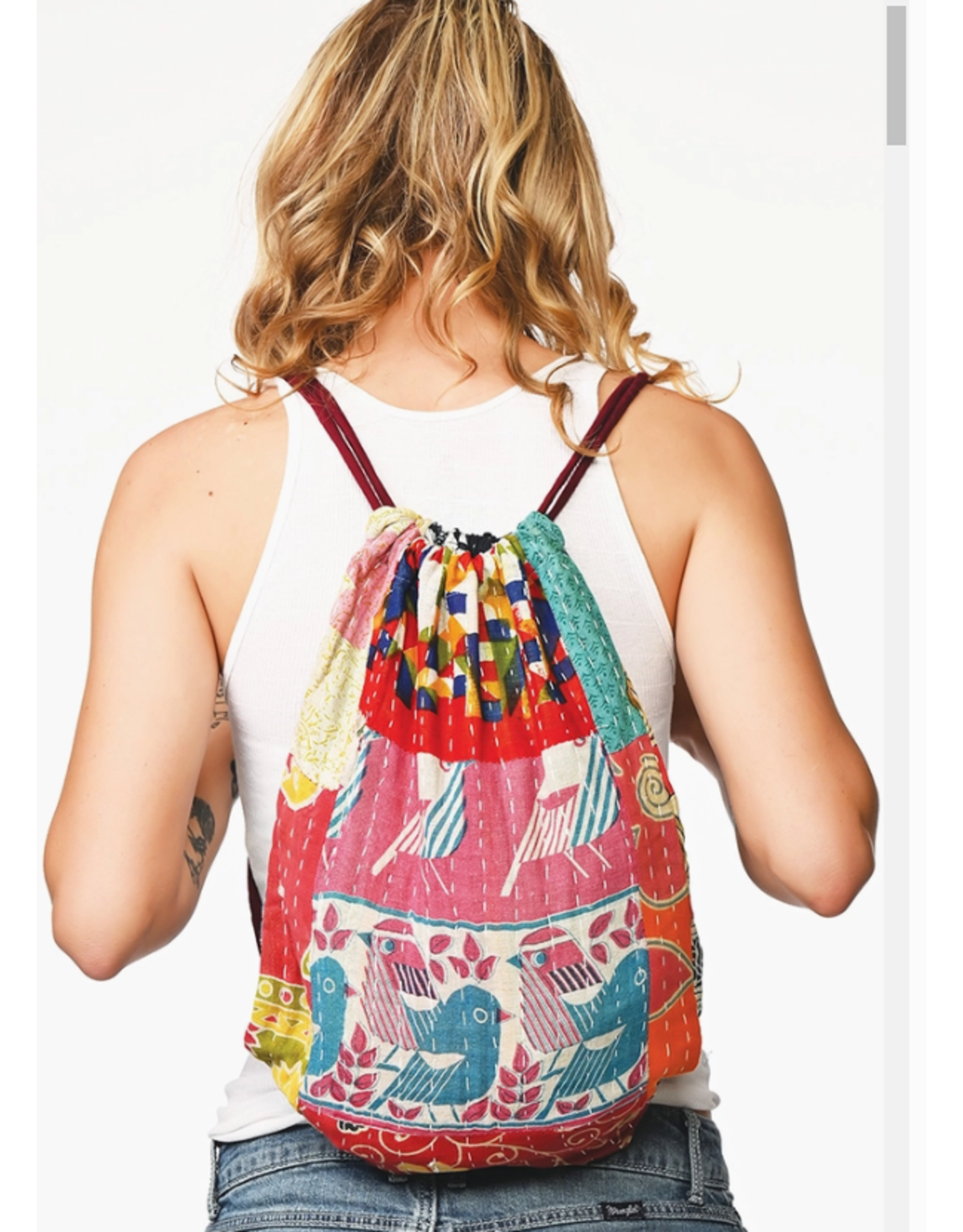India Kantha Backpack