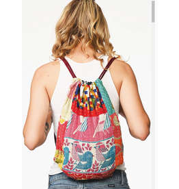 India Kantha Backpack
