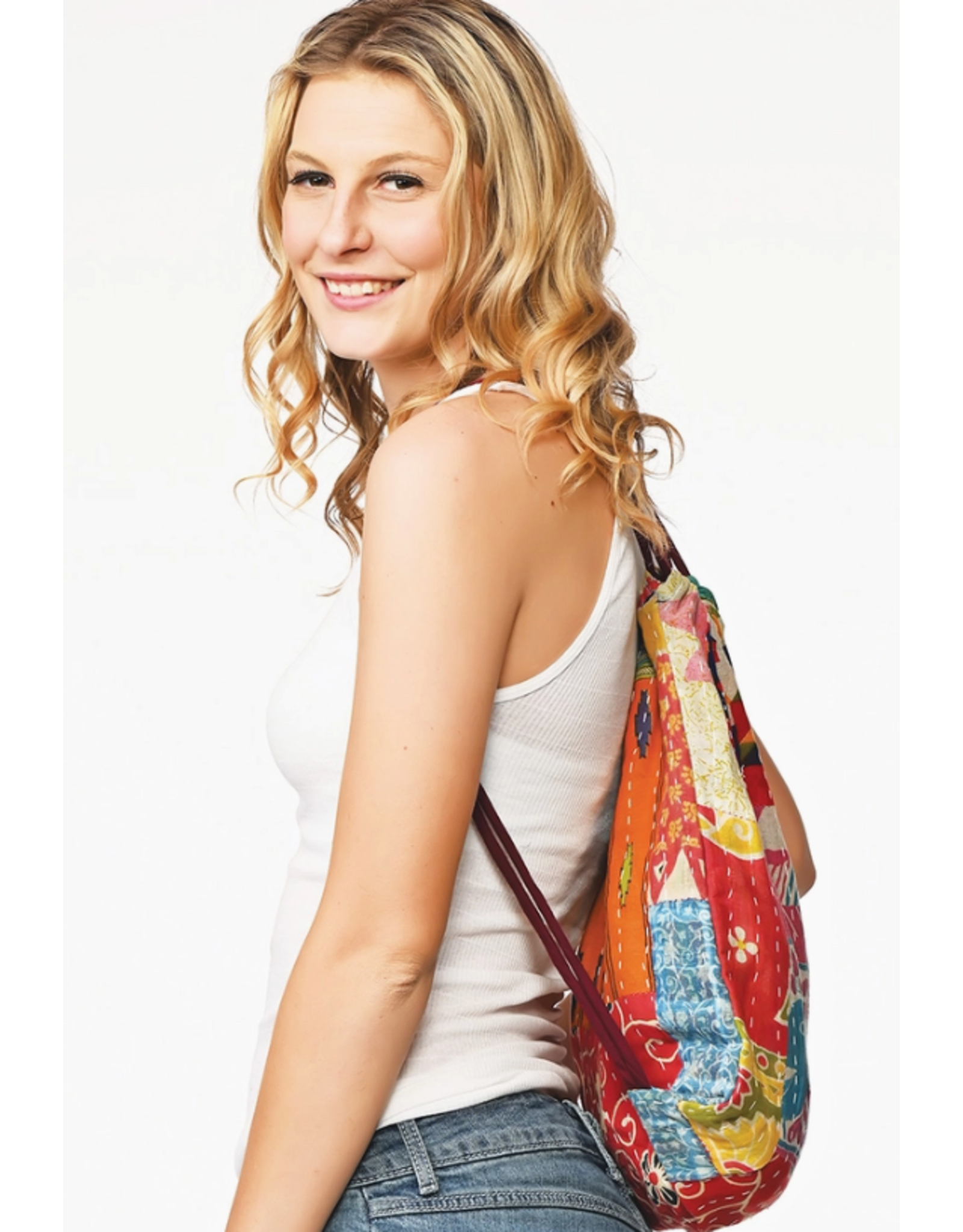 India Kantha Backpack