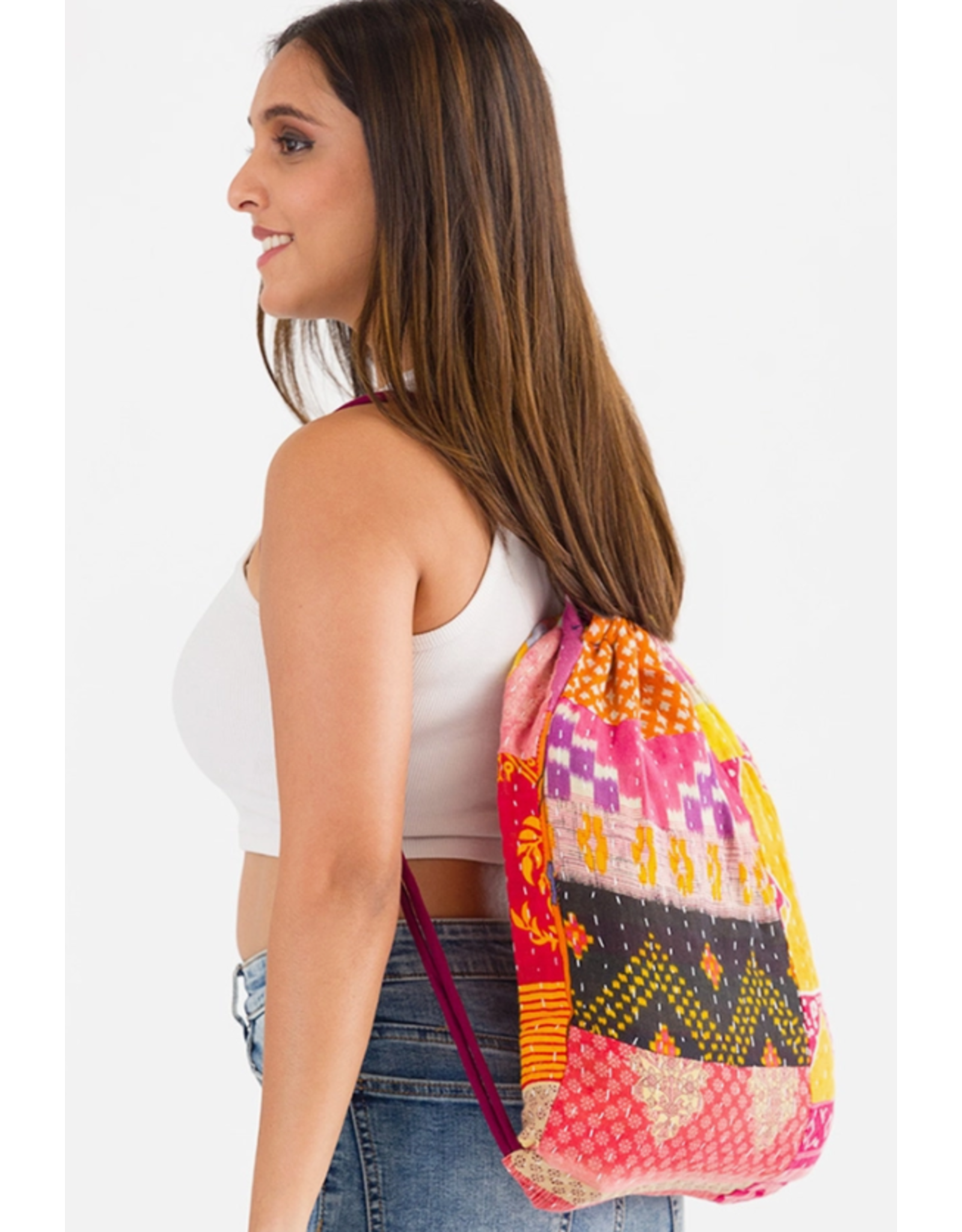 India Kantha Backpack