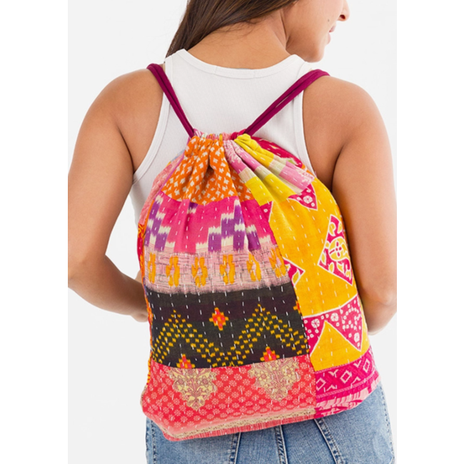 Kantha Backpack