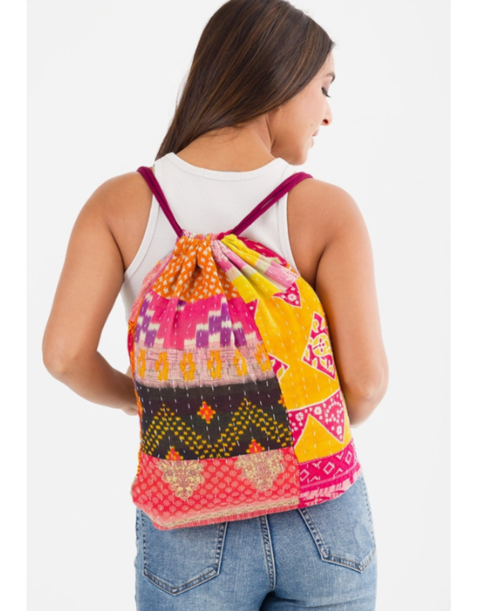 India Kantha Backpack