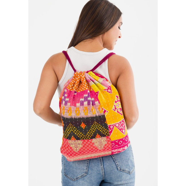 Kantha Backpack