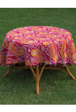 India Round Kantha Table Cover (50D), India