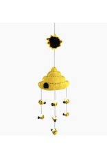 Nepal Beehive Felt Nursery Mobile