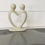 Kenya Lover's Heart Kisii Sculpture (4")