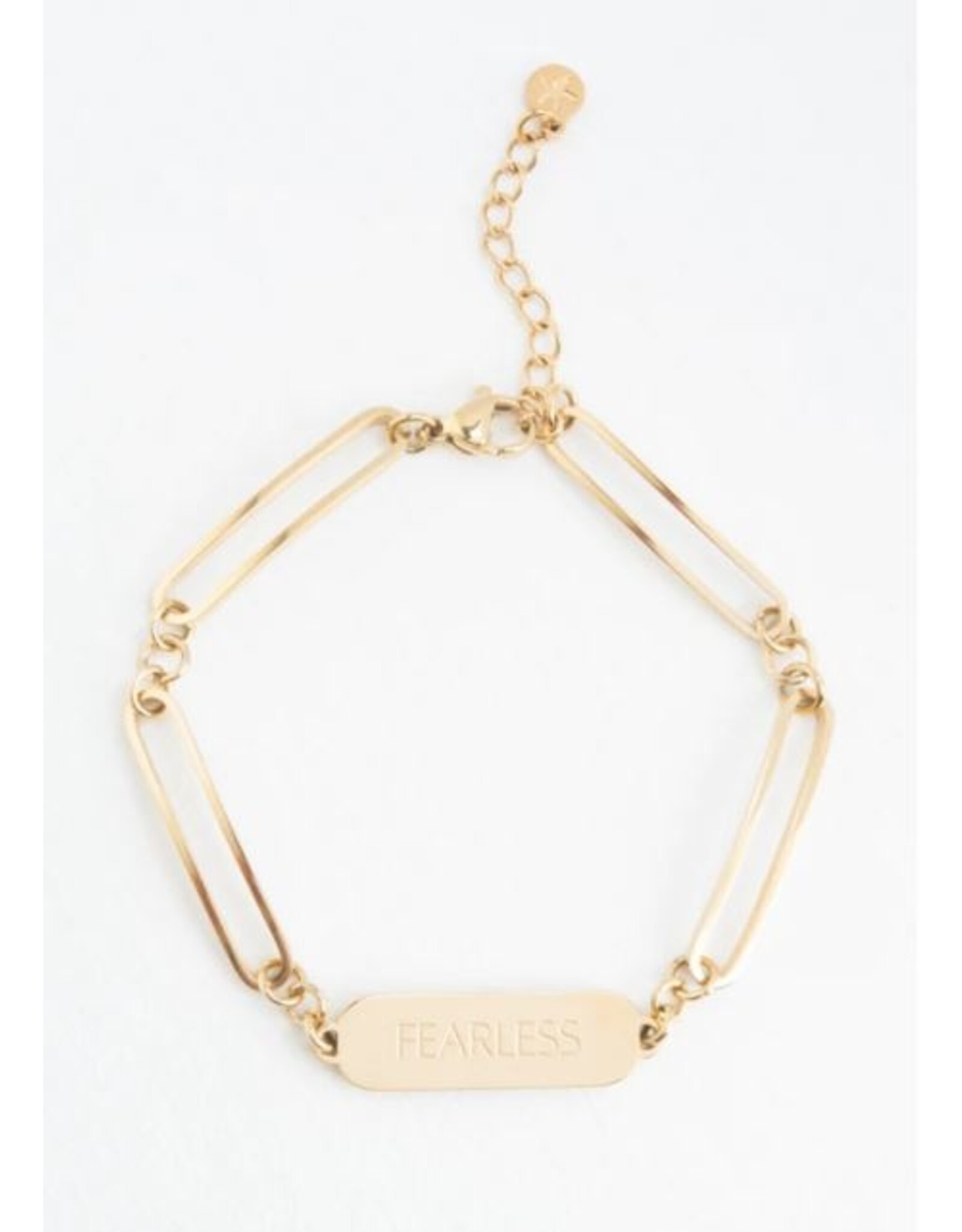 China Fearless Gold Chain Bracelet, China