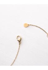 China CLEARANCE Give Justice Gold Bar Necklace, China