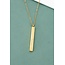 China CLEARANCE Give Justice Gold Bar Necklace
