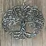 Haiti Cut Metal Steel Drum Wall Art - Oval Tree of Life