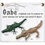 Thailand String Doll Keychain - Gabe the Gator