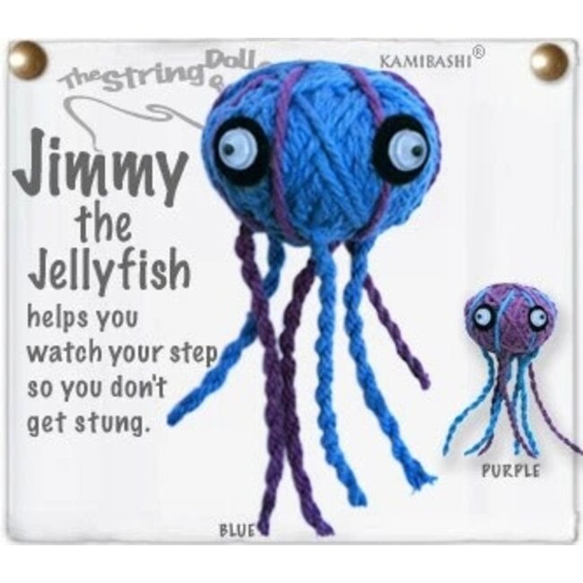 String Doll Keychain - Jimmy the Jellyfish