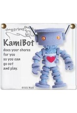 Thailand String Doll Keychain - Kamibot the Robot, Thailand
