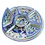 Tunisia Blue Fish Ceramic Tapas Server (7pcs)