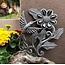 Haiti Cut Metal Steel Drum Wall Art - Hummingbird & Flower