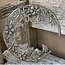 Haiti Moon w/ Flowers & Birds Cut Metal