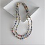 Multicolour Paper Bead Necklace