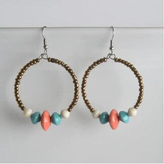 Uganda Namakula Hoop Earrings