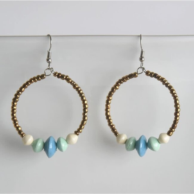 CLEARANCE Namakula Hoop Earrings