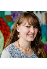 Guatemala Beaded Daisy Chain Dia Necklace, Guatemala