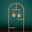 Beaded Daisy Chain Earrings - Dia