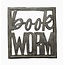 Book Worm Cut Metal