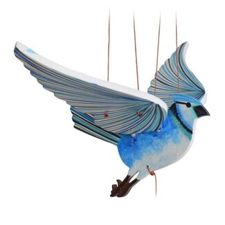 Colombia Blue Jay Flying Mobile Colombia Blue Jay Flying Mobile