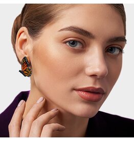 Colombia CLEARANCE Gourd Earrings - Monarch, Colombia