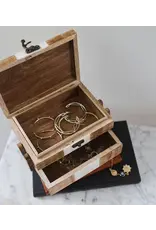 India Indukala Crescent Moon Tiered Jewelry Box