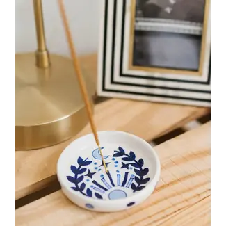 India Lalita Round Incense Holder