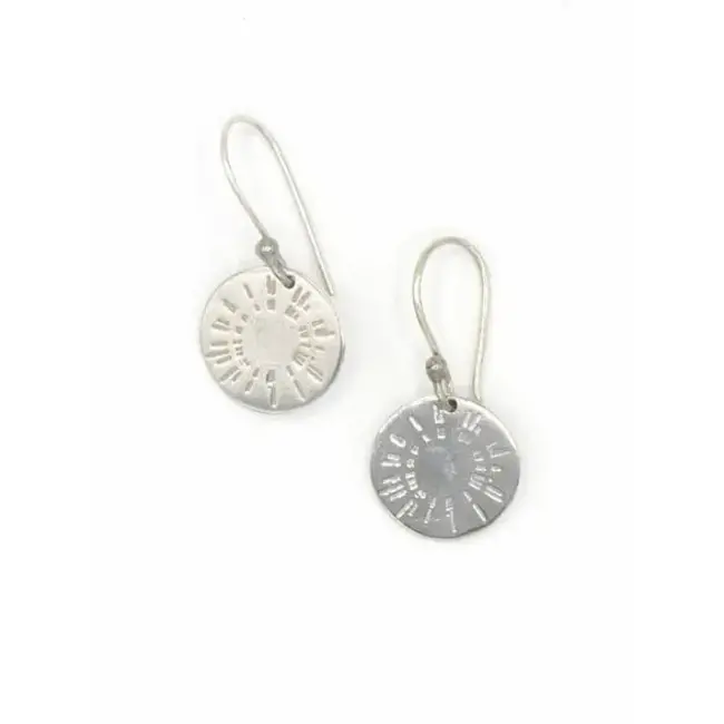 Burst Earrings - Silver