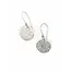 India Burst Earrings - Silver
