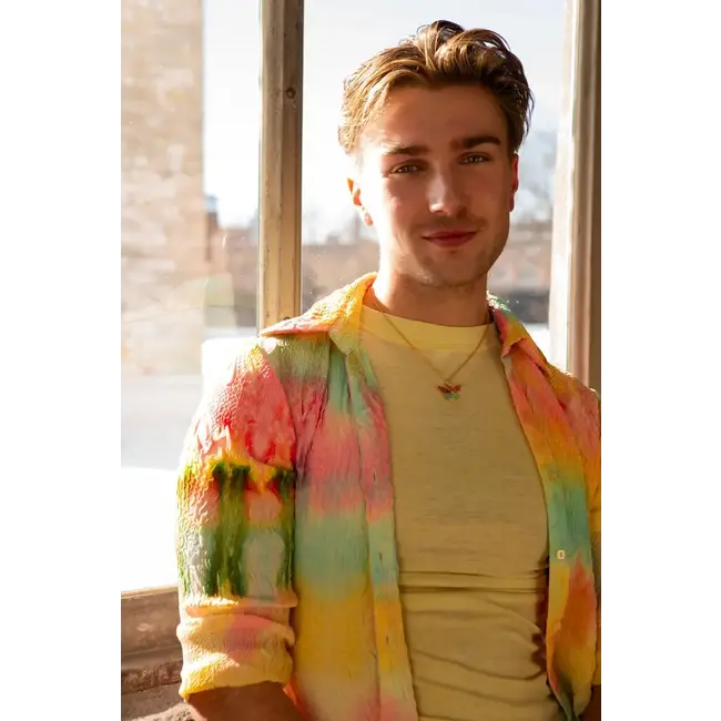 CLEARANCE Fly Free Butterfly Enamel Necklace