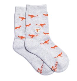 India CLEARANCE Kids Socks That Save Kangaroos Youth