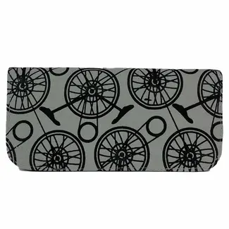 Cambodia Grey Bikes Long Wallet