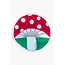 Nepal Trivet - Felt Mushroom