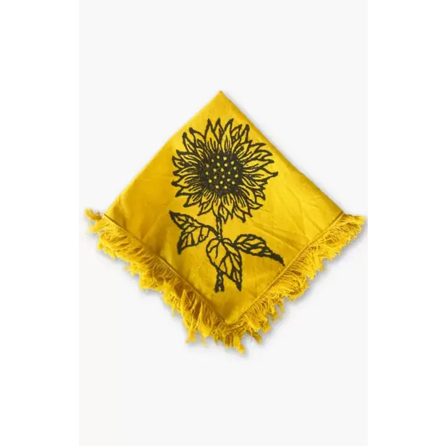 Blockprint Square Cotton Napkin