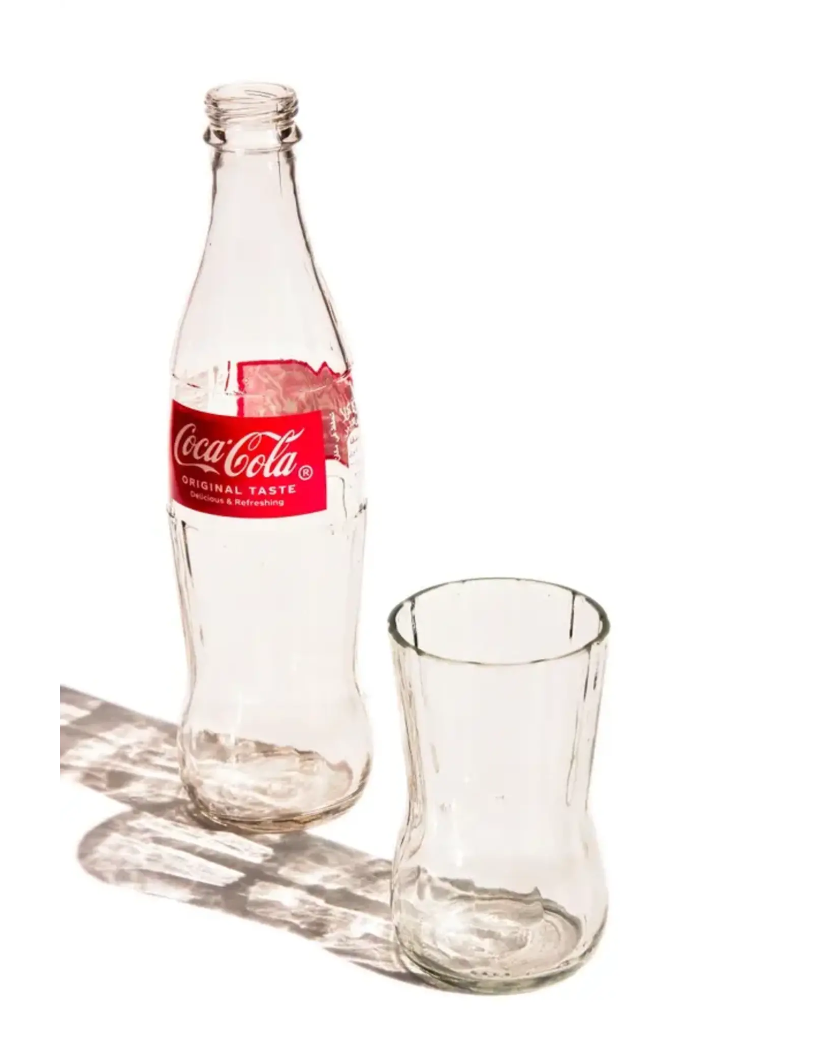 Egypt Upcycled Coca-Cola Drinking Glass, Egypt